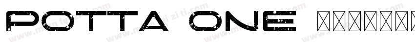 Potta One 波塔字体转换